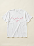 I'm Just A Girl Coquette Bow Tee