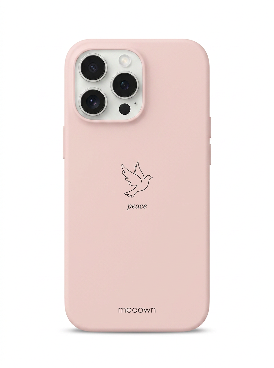 Pink Dove Peace Phone Case
