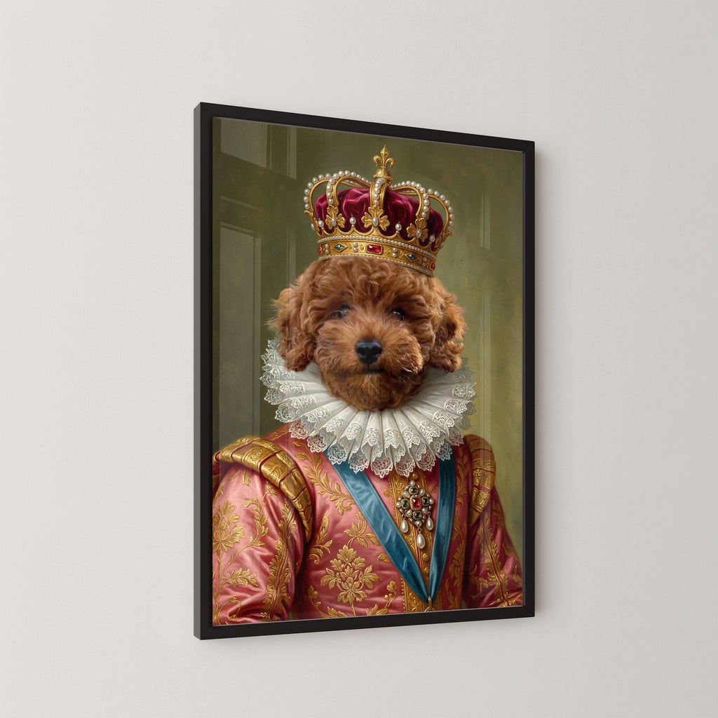 Prince of Paws Framed Print
