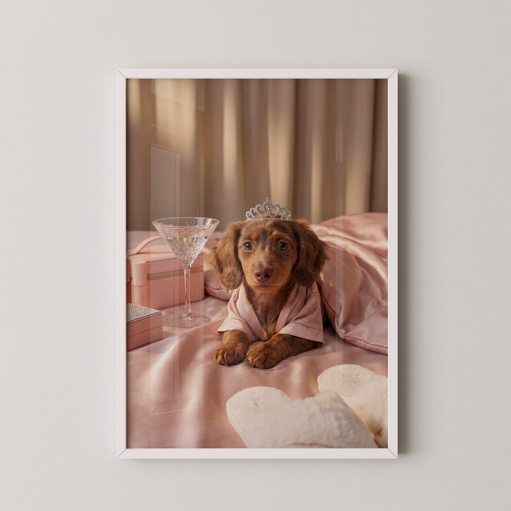 Royal Paws Framed Print