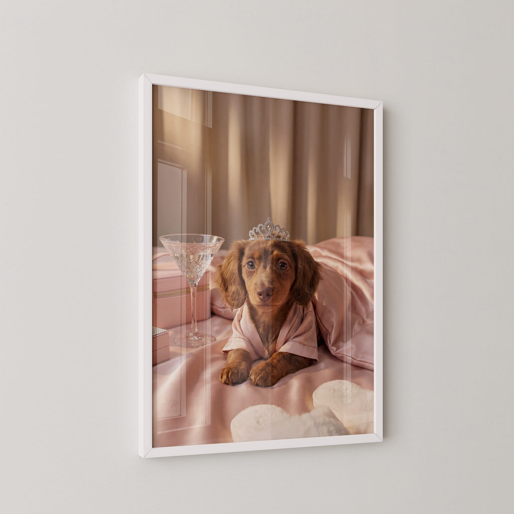 Royal Paws Framed Print