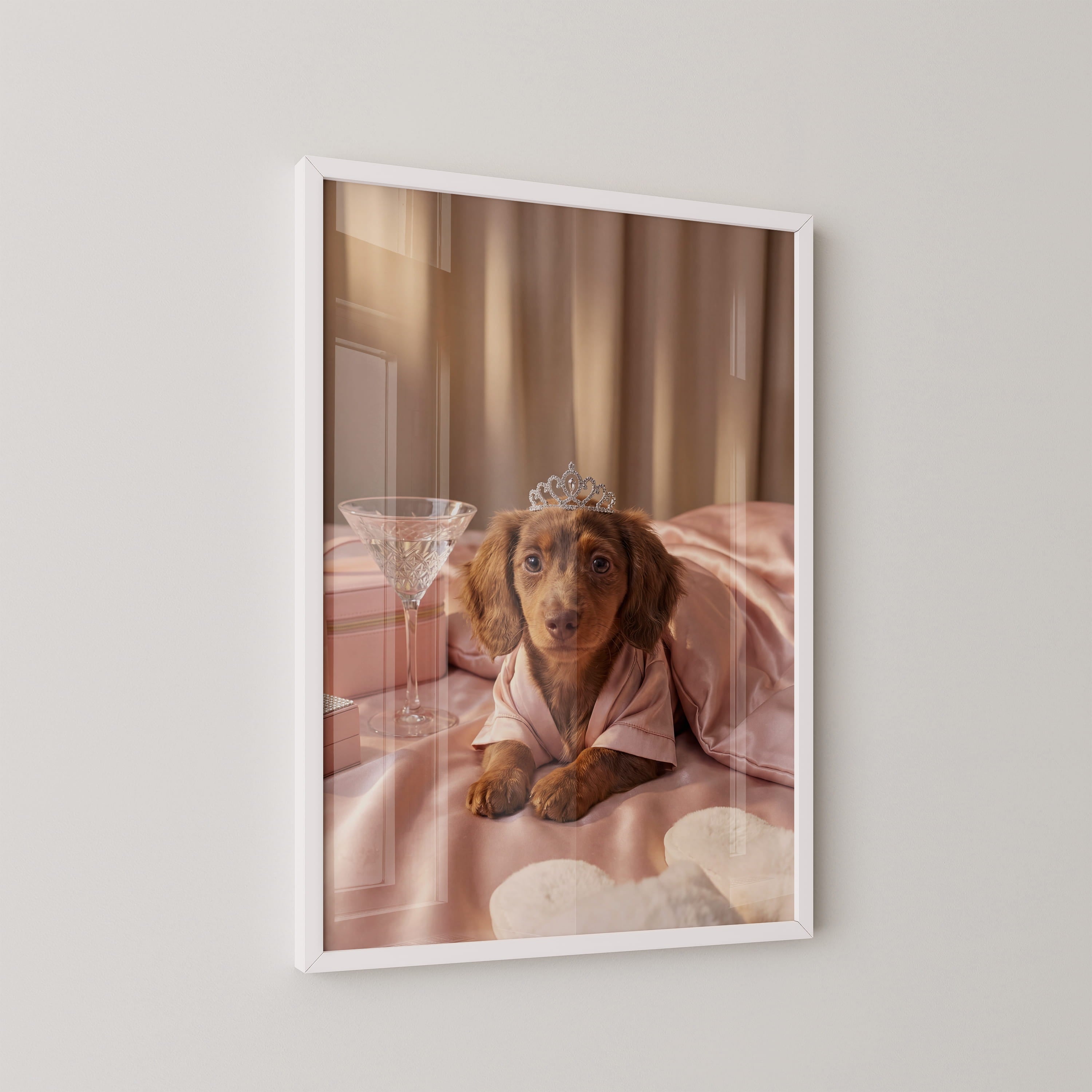 Royal Paws Framed Print