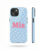 Blue Daisy Personalised Phone Case