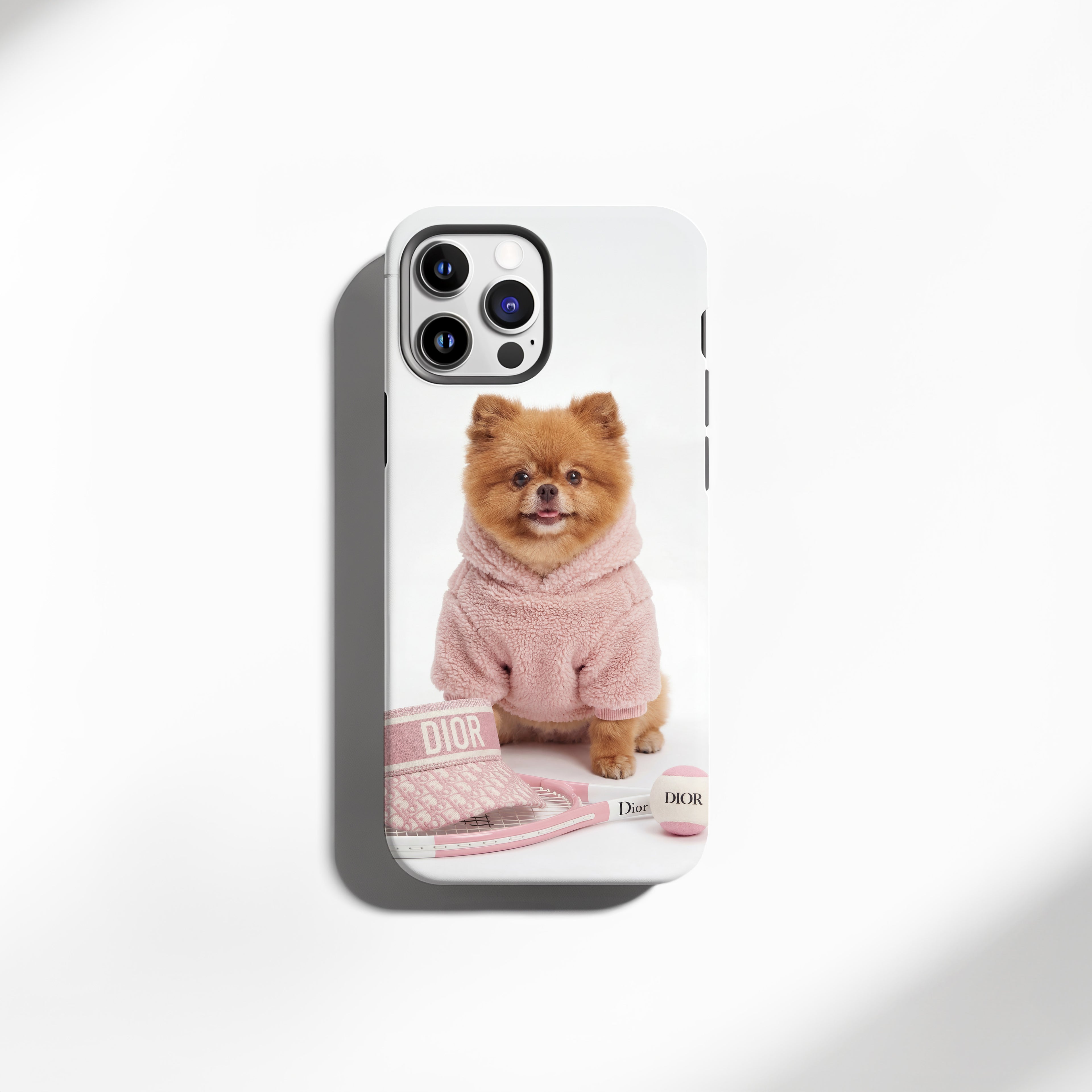 Blush Pup Phone Case