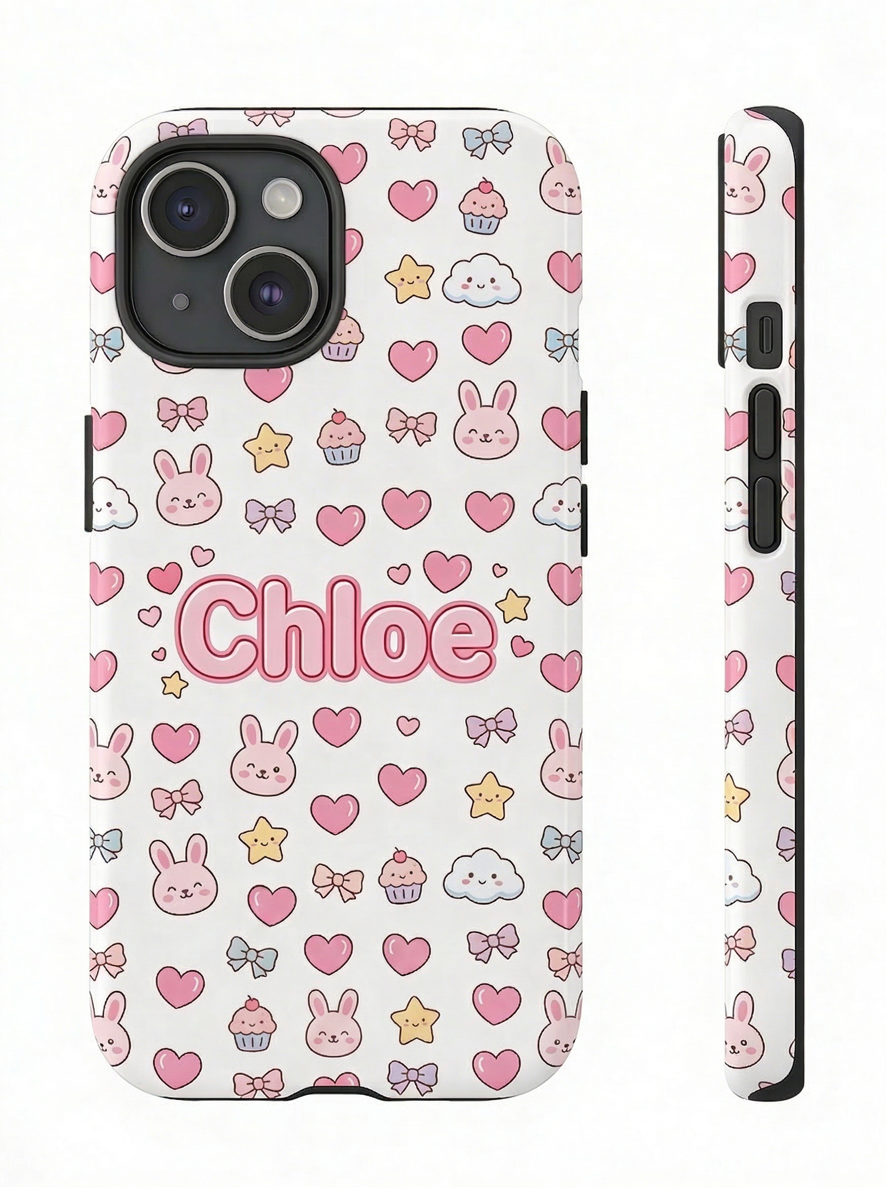Kawaii Bunny Personalised Phone Case
