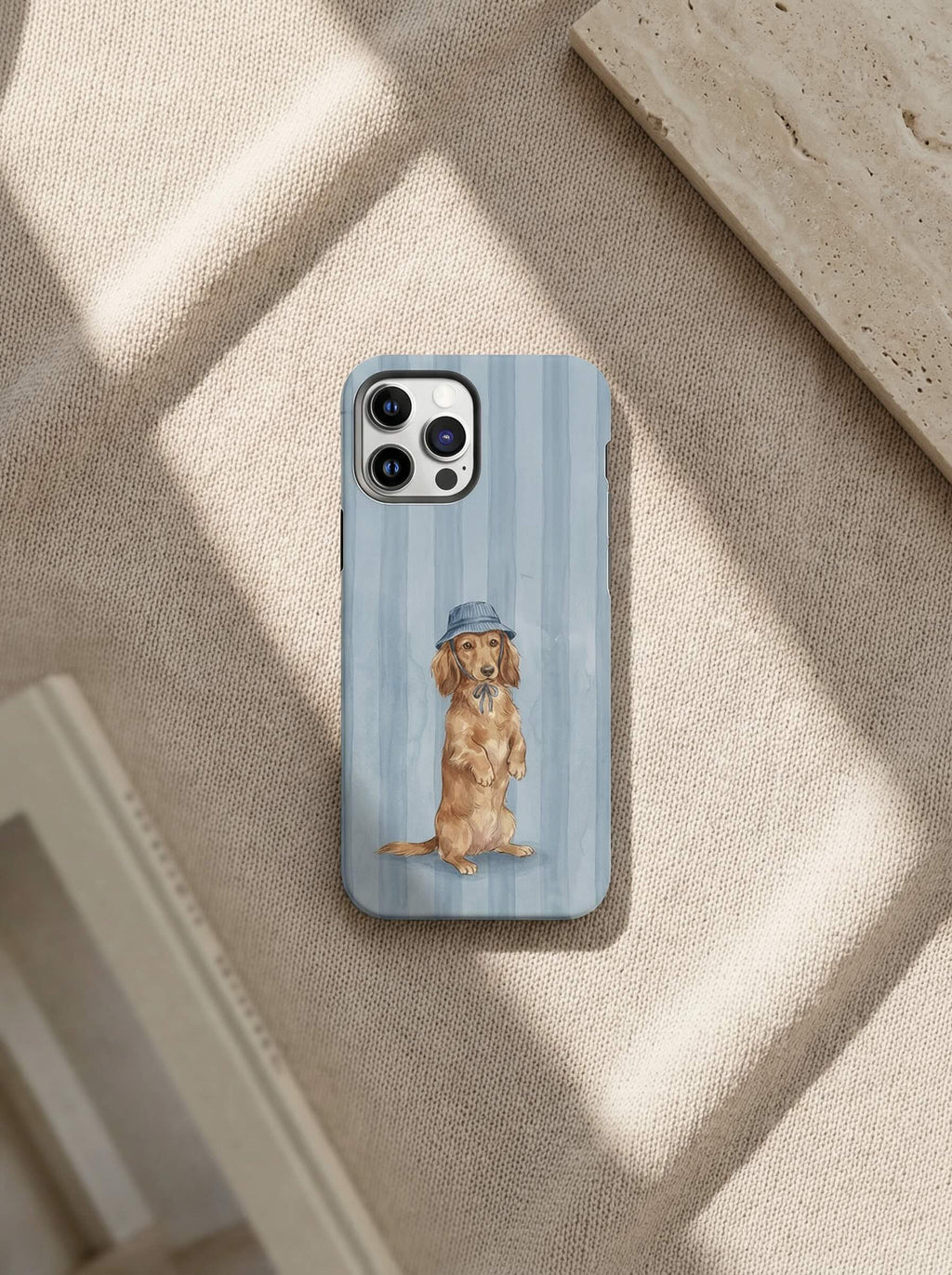 Coastal Stripe Pet Phone Case