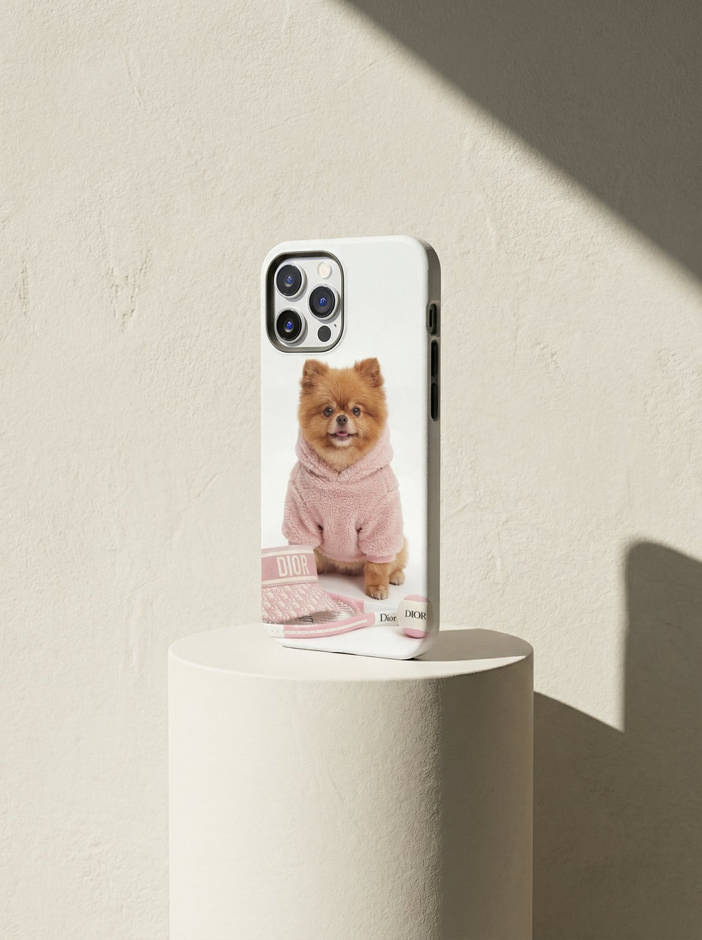 Blush Pup Phone Case