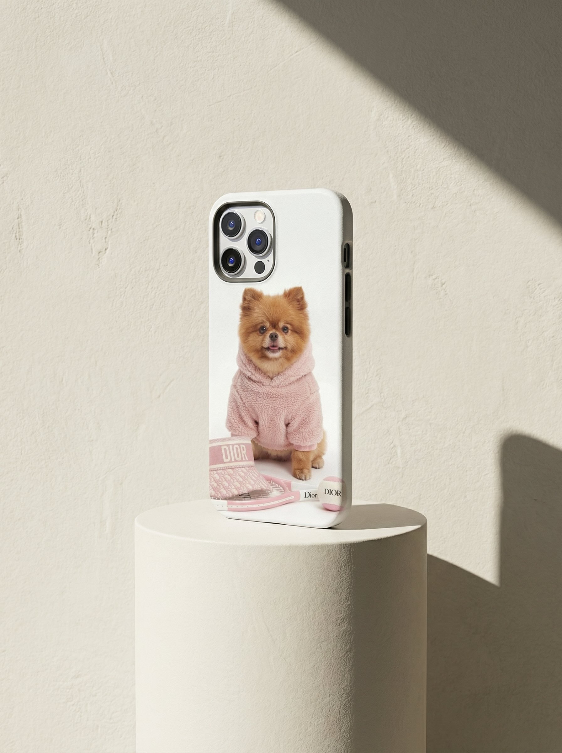 Blush Pup Phone Case