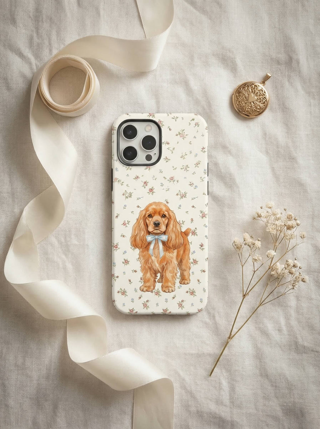 Vintage Floral Pet Phonecase