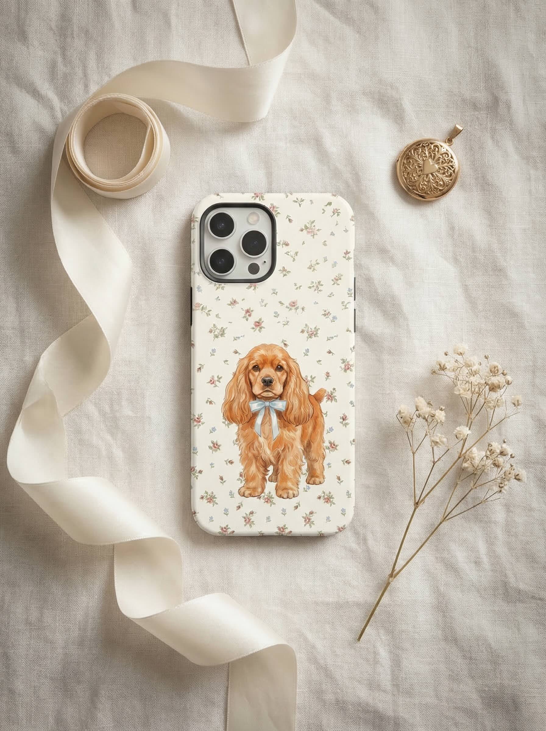 Vintage Floral Pet Phonecase