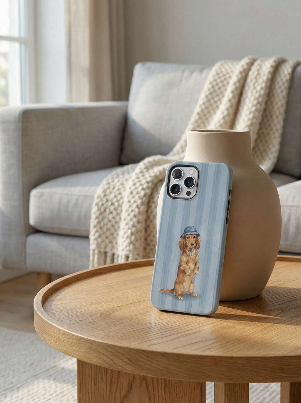 Coastal Stripe Pet Phone Case