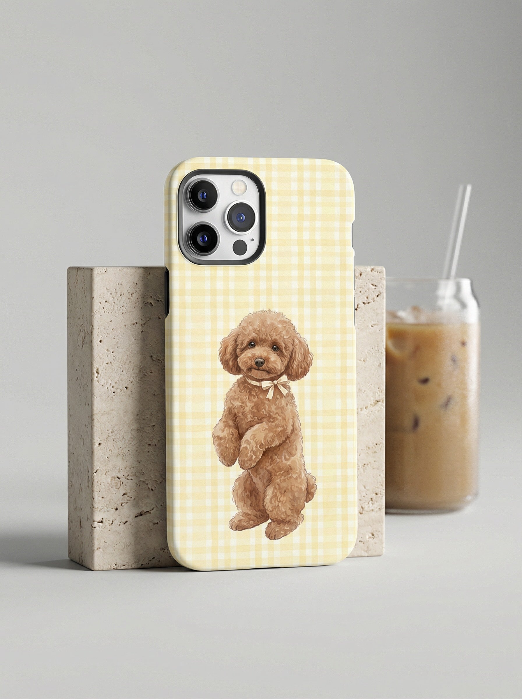 Yellow Gingham Farmhouse Phonecase