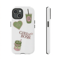 Matcha Girl Boss Phone Case