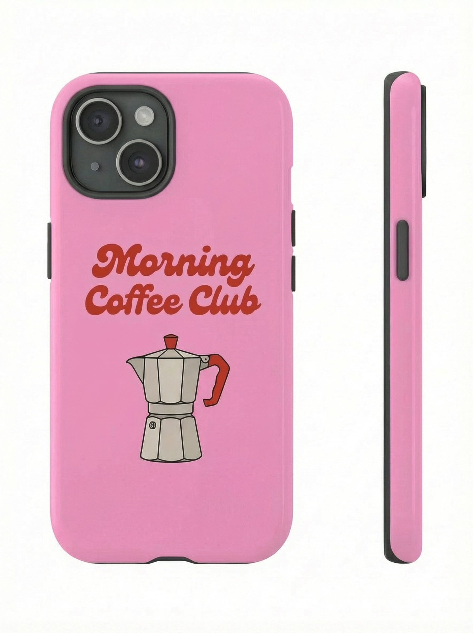 Morning Coffee Club Phone Case