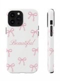 Beautiful Pink Bows Phone Case