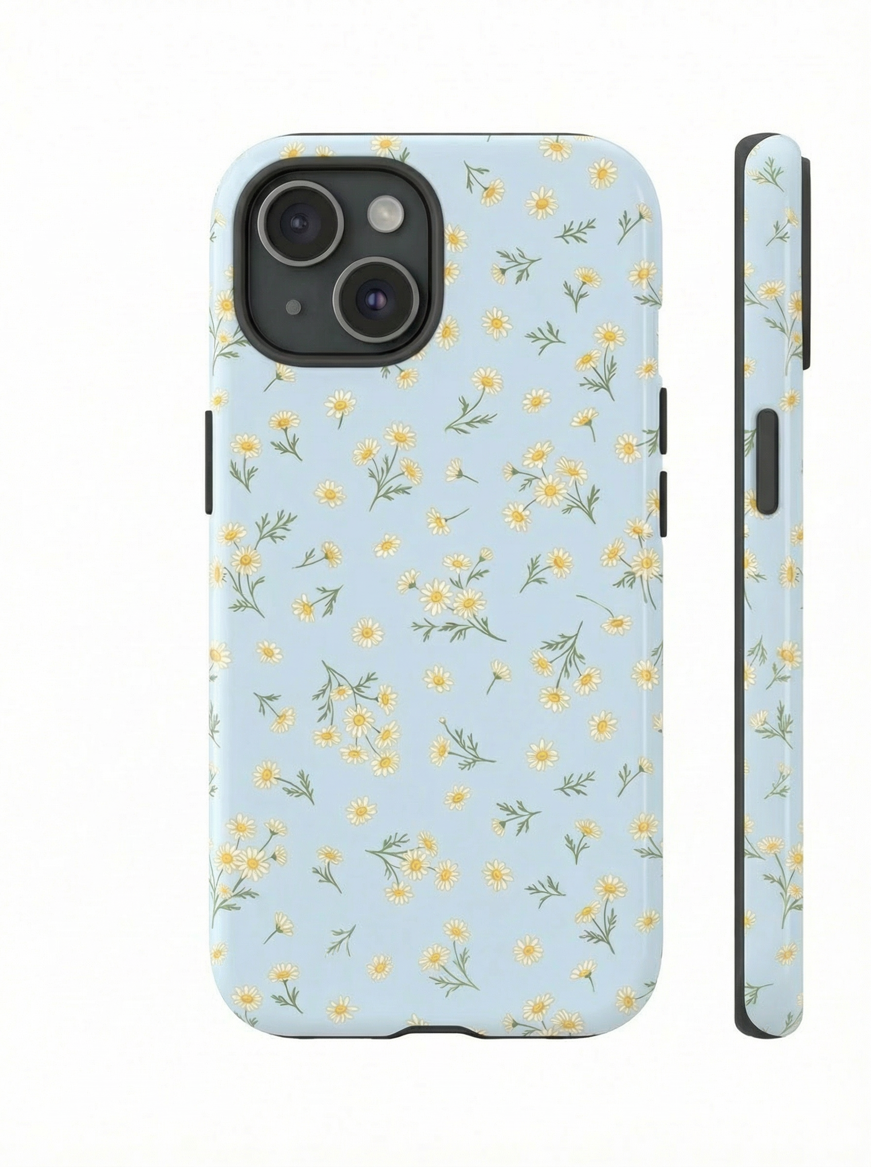 Sky Blue Chamomile Phone Case