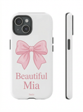 Beautiful Bow Personalised Phone Case