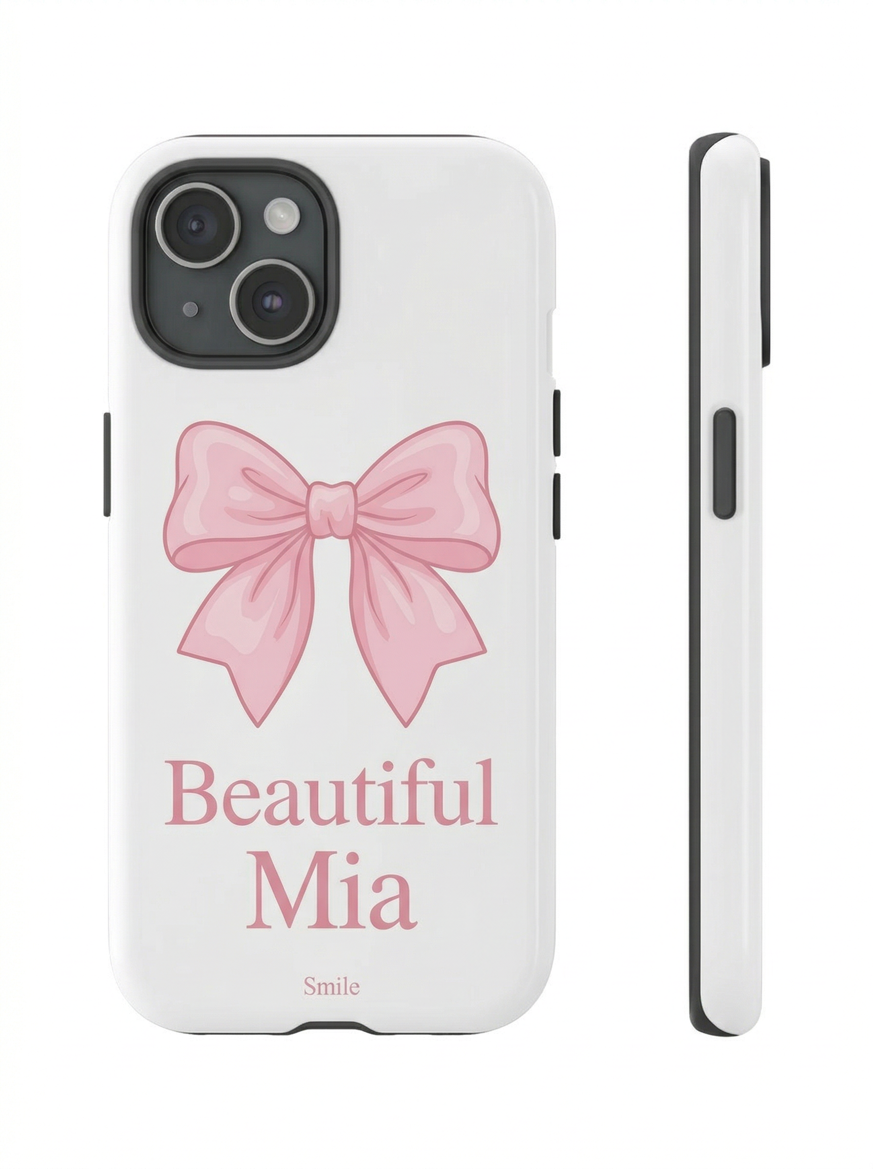 Beautiful Bow Personalised Phone Case