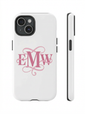Ornate Monogram Personalised Phone Case
