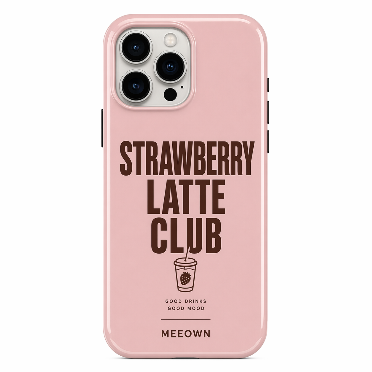 Strawberry Latte Club Phone Case