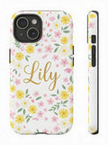 Watercolour Floral Personalised Phone Case